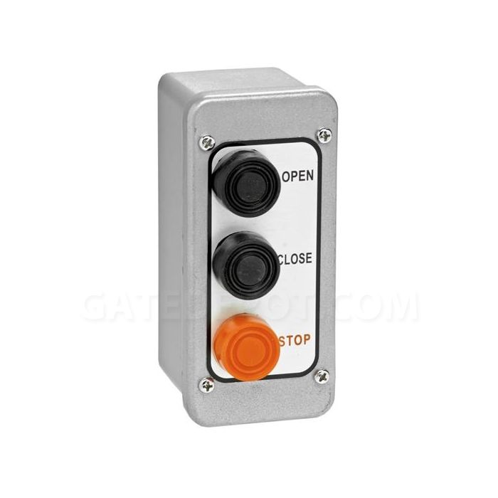 MMTC PBT Exterior Pushbuttons - 3 Button Surface Mount