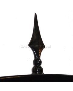 Cast Iron 7" Spear Tip Finials