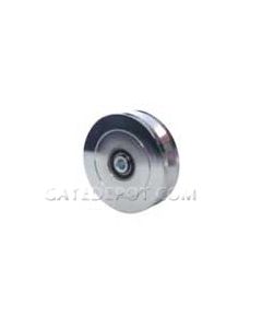 DoorKing 1201-000 6" Machined Steel V-Wheel, up to 2500 lbs.