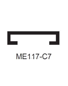 Miller Edge ME117-C7 Mounting Channel