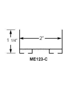 Miller Edge ME123-C Mounting Channel