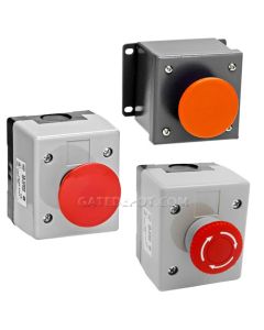 MMTC MH MushroomMMTC 1MH Exterior Mushroom Head Pushbuttons - Surface Mount Head Push Button Series