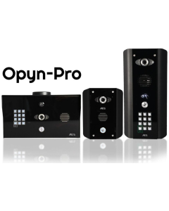 AES Global OPYN-PRO-4G Single Button 4G Video Telephone Entry System w/ Keypad and Card Reader