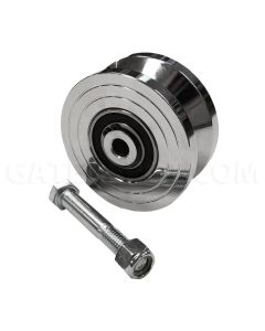 All-O-Matic AVW-450 V-Groove Wheel - 4" / 3,000 Lbs - Heat Treated Zinc