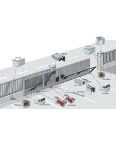 Comunello DuraGates CGS-500.8M Integrator Cantilever Gate Hardware - Galvanized Steel / 1,100 Lbs