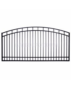 DuraGate Arch Top Driveway Gate - Single / 10' W x 4' H