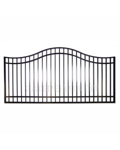 DuraGate Bell Curve Driveway Gate - Single / 12' W x 5' H

