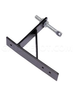 DuraGate CB50-O Chain Bracket w/ Tension Bolt Operator Side - Screw-On - for 2" (50mm) Framed Steel Gates