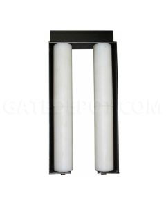 DuraGate DR12 Guide Roller Assembly - 12" Plastic / White