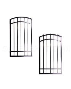 DuraGate Arch Top Pedestrian Gate - 3' Wide