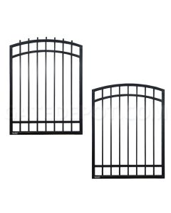 DuraGate Arch Top Pedestrian Gate - 4' Wide
