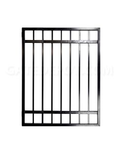 DuraGate Flat Top Pedestrian Gate - 4' Wide