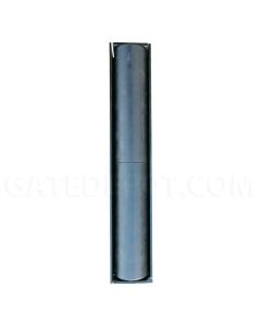 Duragate GR12KTPL-UL Triple Sided Single Guide Rollers - 12" UHMW / Black