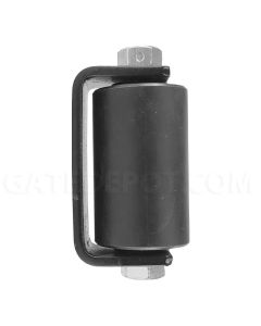 Duragate GR3KTPL Single Guide Roller - 3" UHMW / Black