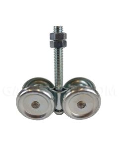 Duragate JSOVT41T Economy Overhead Track Wheel - Double