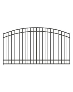 DuraGate Modular Arch Top Driveway Gate - Single / 11' W x 5' H
