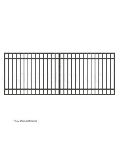 DuraGate Modular Flat Top Driveway Gate - Single / 13' W x 5' H
