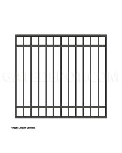 DuraGate Modular Flat Top Pedestrian Gate - 5-1/2' W x 5' H