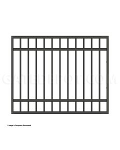 DuraGate Modular Flat Top Pedestrian Gate - 5' W x 4' H