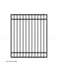 DuraGate Modular Flat Top Pedestrian Gate - 5' W x 6' H