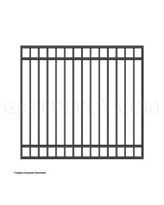 DuraGate Modular Flat Top Pedestrian Gate - 6-1/2' W x 6' H