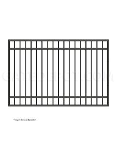 DuraGate Modular Flat Top Pedestrian Gate - 7-1/2' W x 5' H