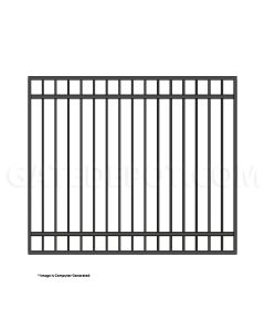 DuraGate Modular Flat Top Pedestrian Gate - 7' W x 6' H