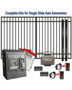 DuraGate Slide Gate & Automation Kit - Modular Flat Top 10x6' Single
