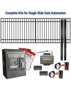 DuraGate Slide Gate & Automation Kit - Modular Flat Top 13x5' Single
