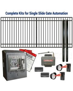 DuraGate Slide Gate & Automation Kit - Modular Flat Top 13x6' Single
