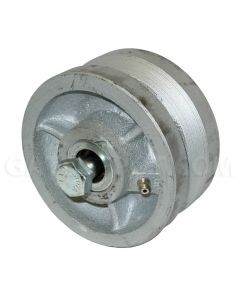 Duragate VGR4STD Cast Iron V-Groove Wheel - 4" / 800 Lbs