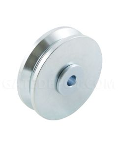 D&D Shut It® Hardcore™ CI2415 V-Groove Wheel - 4" x 1-1/2"