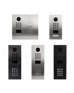 DoorBird D2101 Cellular Telephone Entry System w/ Keypad & Tag Reader - Flush Mount
