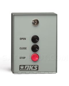 DoorKing 1200-006 Exterior/Interior 3-button Control Station