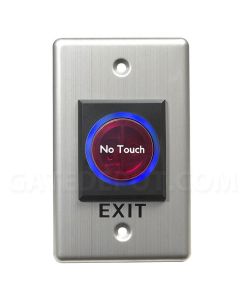 DoorKing 1211-083 Interior Exit Pushbutton - No Touch Flush Mount
