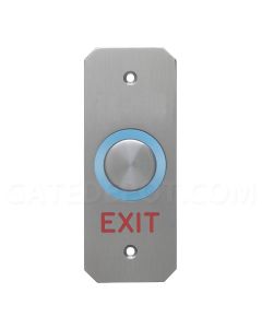 DoorKing 1211-091 Interior Exit Pushbutton - Mullion Mount w/ Piezoelectric Switch