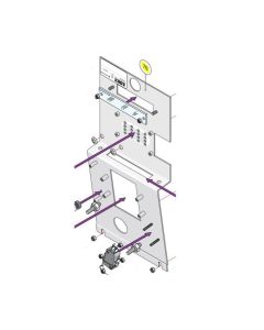 DoorKing 1802-029 Slant Display Subplate
