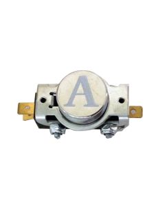 DoorKing 1814-140 Button Assembly - Chrome A

