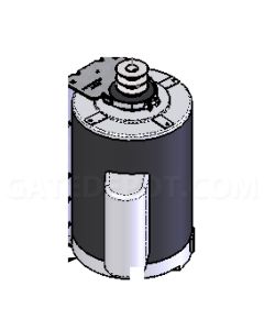DoorKing 2600-163 Motor Assembly - 1 HP Dual Pulley