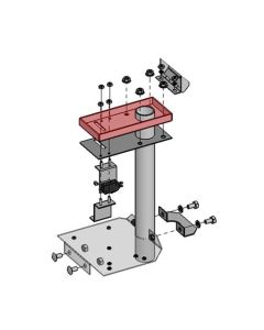 DoorKing 2600-570 Bracket - Crank Tube Frame
