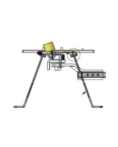 Doorking 2600-781 Left Leg - Plated
