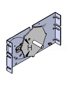 DoorKing 2600-931 Bracket - Shaft Support