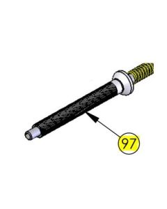 Doorking 2601-185 Shaft - Threaded Pivot Release
