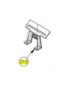 Doorking 2601-218 Bracket - Mag Limit Switch
