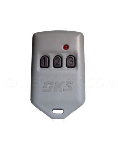 DoorKing 8068-086 MicroCLIK ProxMitter RFID Proximity Key Fob Transmitter - 3 Button / DK ProxPlus