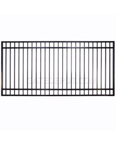 DuraGate 6' Tall Single Flat Top Driveway Gate