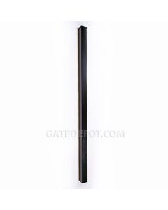 DuraGate DGT-DPP8PE Driveway Gate Post w/ Bolt-On Extension - Passive Side / 8'