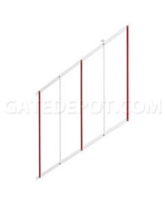FAAC 428446 Barrier Arm Skirt Kit - 10'