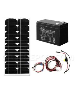 Liftmaster 20W7A Solar Kit - 20W 12V 7 Ah