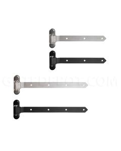 Locinox 3DW Adjustable Hinges for Wooden Gates - 3-Way / 180°
